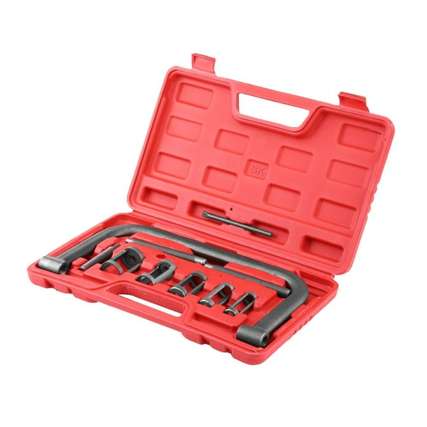 Spring Compressor Set,10 Pcs Valve Spring Compressor Set Removal Installer Tool Kit For Car Van Motorcycle Engines
